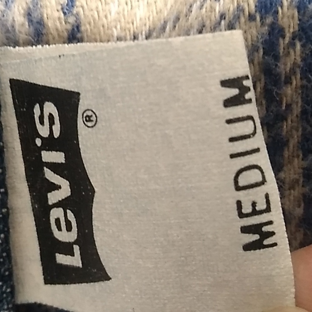 SALE! Levi's Strauss & Co. Denim Vintage Trucker Jacket W Blanket Lining Sz.M - Picture 9 of 13